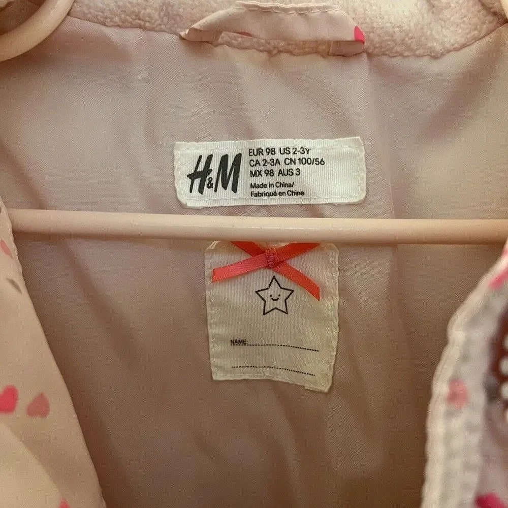 H&M hm pink
